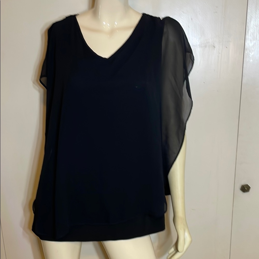 Elegant Black Women's Top